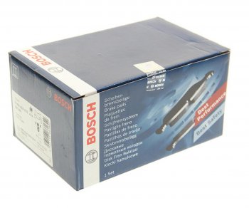 2 379 р. Колодки тормозные передние (4шт.) BOSCH Ford Sierra (1982-1994)  с доставкой в г. Воронеж. Увеличить фотографию 3