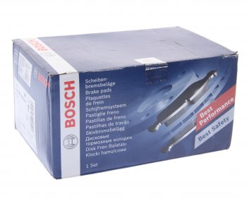 2 889 р. Колодки тормозные передние (4шт.) BOSCH CITROEN C5 RD дорестайлинг, седан (2008-2017)  с доставкой в г. Воронеж. Увеличить фотографию 3