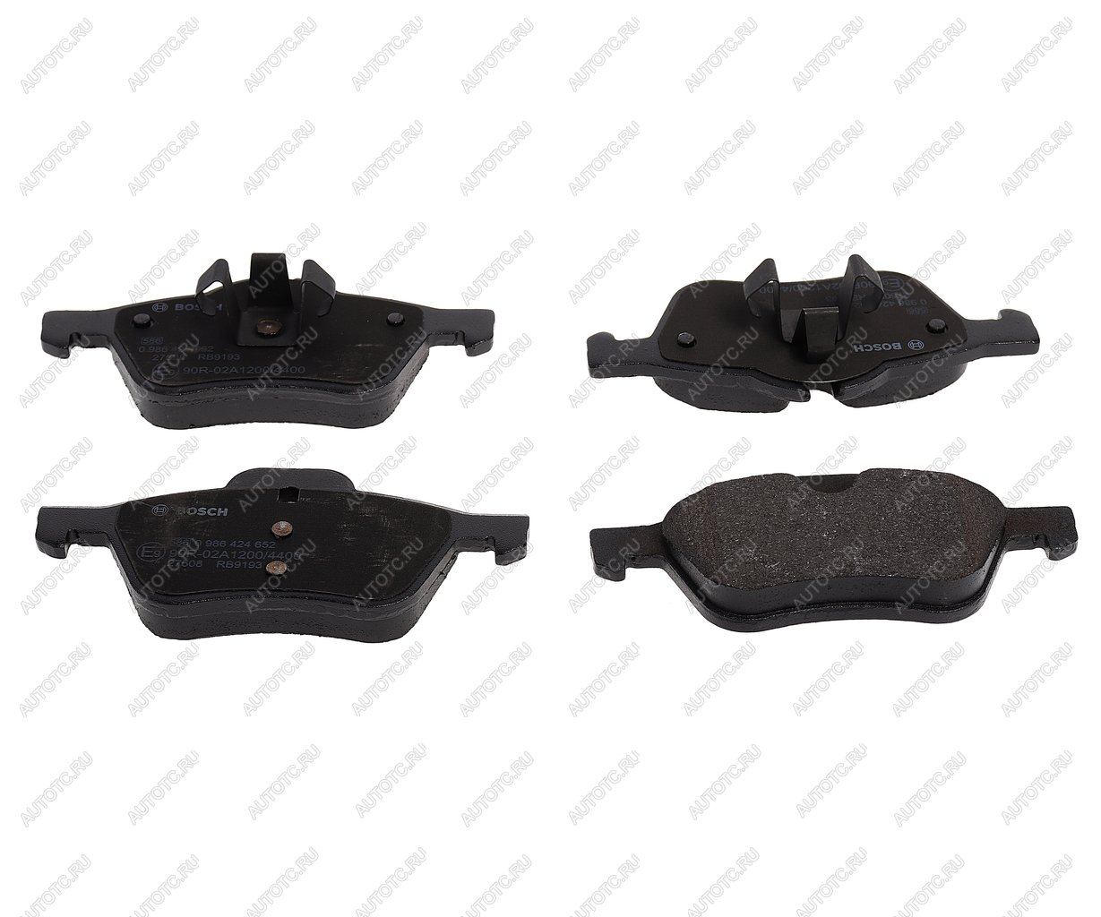 2 899 р. Колодки тормозные MINI Cooper (01-) передние (4шт.) BOSCH BOSCH 0986424652  с доставкой в г. Воронеж
