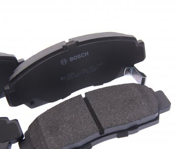 3 199 р. Колодки тормозные передние (4шт.) BOSCH Honda Legend 3 KA9 дорестайлинг (1996-1998)  с доставкой в г. Воронеж. Увеличить фотографию 2