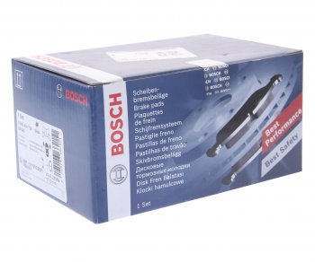 2 199 р. Колодки тормозные передние (4шт.) BOSCH Hyundai Trajet (1999-2008)  с доставкой в г. Воронеж. Увеличить фотографию 3