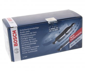 2 349 р. Колодки тормозные передние (4шт.) BOSCH Suzuki Swift ZC дорестайлинг, хэтчбэк 5 дв. (2003-2008)  с доставкой в г. Воронеж. Увеличить фотографию 3