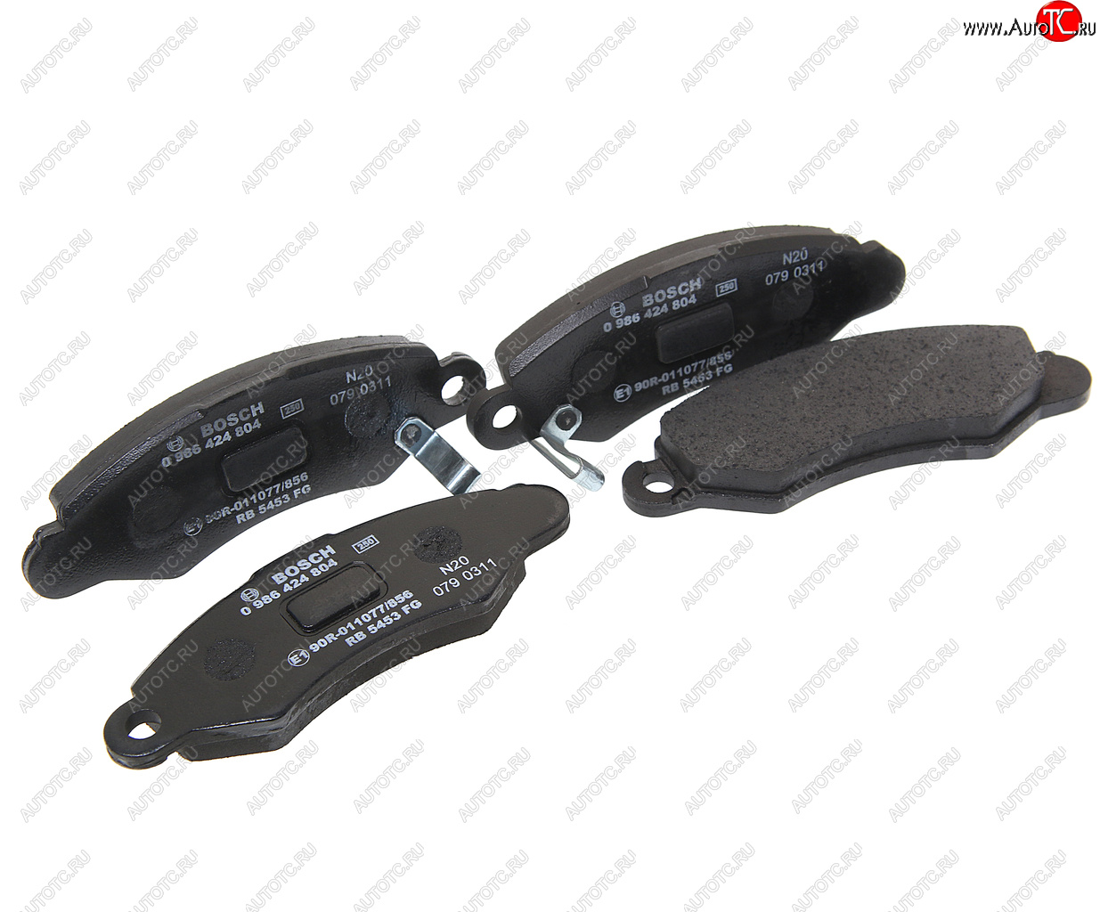 2 349 р. Колодки тормозные передние (4шт.) BOSCH Suzuki Swift ZC дорестайлинг, хэтчбэк 5 дв. (2003-2008)  с доставкой в г. Воронеж