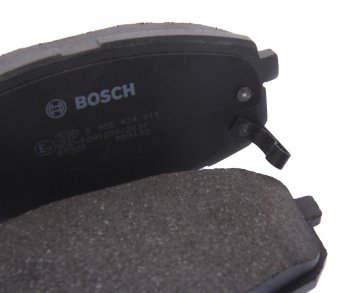2 769 р. Колодки тормозные передние (4шт.) BOSCH KIA Ceed 1 ED дорестайлинг, хэтчбэк 5 дв. (2006-2010)  с доставкой в г. Воронеж. Увеличить фотографию 2