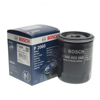 399 р. Фильтр масляный NISSAN Micra (92-10) (1.01.2-1.4),Primera (90-98) (2.0) BOSCH BOSCH 0986452060  с доставкой в г. Воронеж. Увеличить фотографию 1