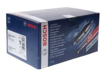 2 199 р. Колодки тормозные передние (4шт.) BOSCH Ford Mondeo Mk2,BFP  седан (1996-2000)  с доставкой в г. Воронеж. Увеличить фотографию 2