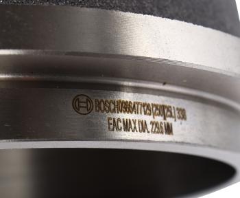 5 749 р. Барабан тормозной FORD Connect (02-) задний BOSCH BOSCH 0986477129  с доставкой в г. Воронеж. Увеличить фотографию 3