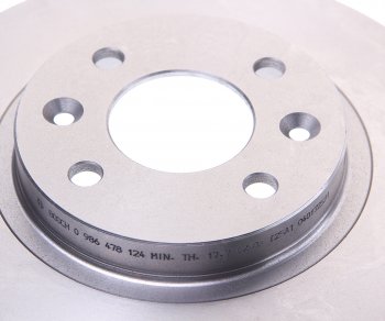 2 889 р. Диск тормозной ЛАДА Largus RENAULT Logan передний (259х20.6) (1шт.) BOSCH BOSCH 0986478124  с доставкой в г. Воронеж. Увеличить фотографию 3