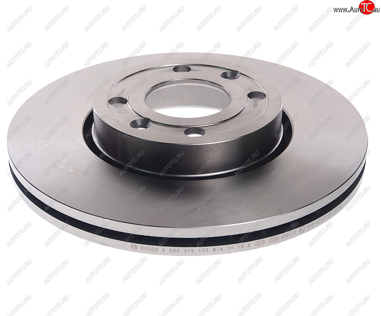 3 299 р. Диск тормозной ЛАДА Vesta,Largus NISSAN Note,Micra передний (1шт.) BOSCH BOSCH 0986479103  с доставкой в г. Воронеж