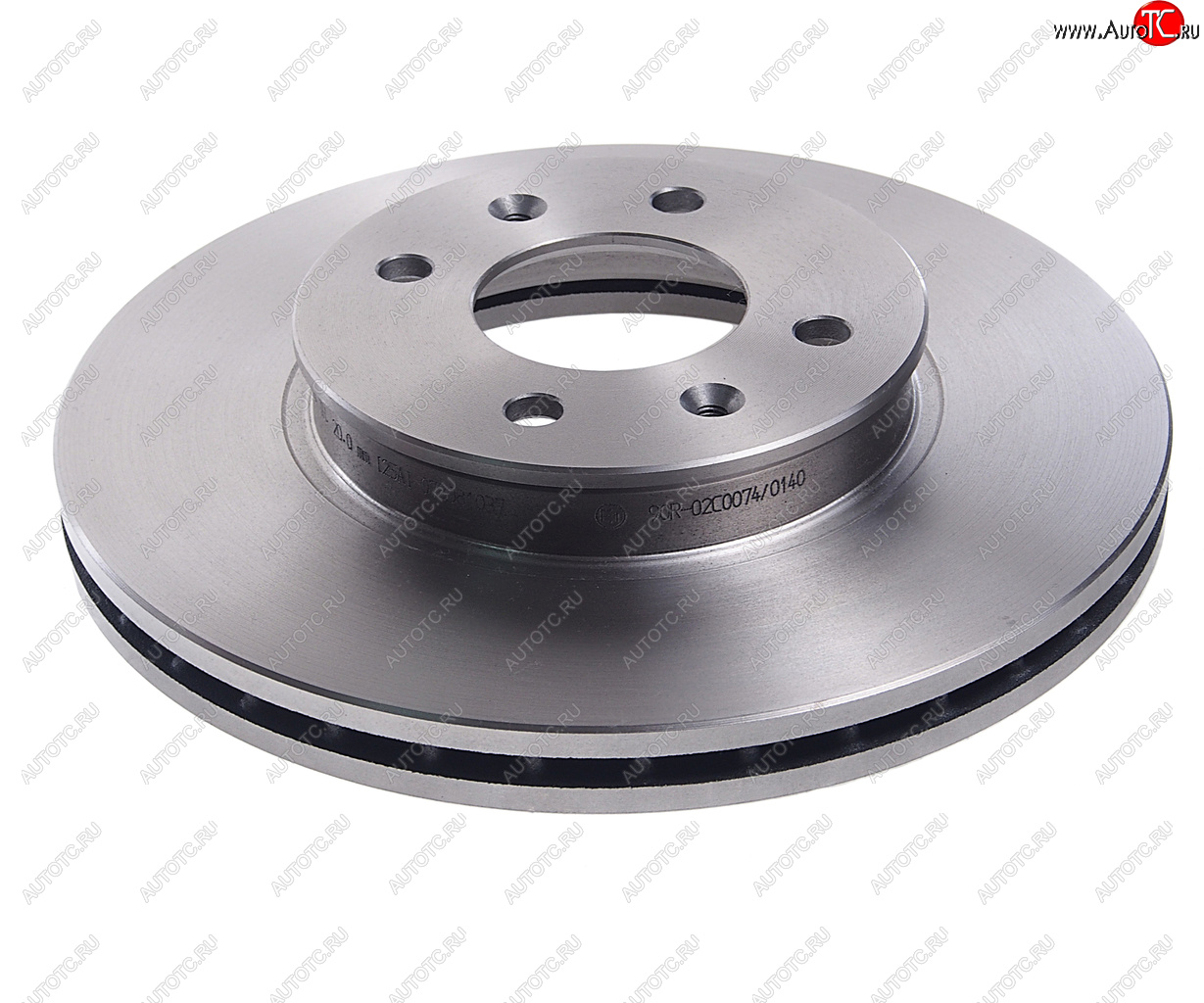 2 789 р. Диск тормозной HYUNDAI Accent (05-) KIA Rio (05-) передний (1шт.) BOSCH BOSCH 0986479367  с доставкой в г. Воронеж