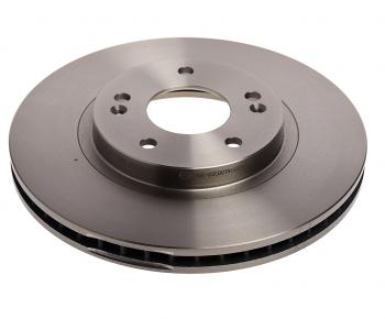 4 699 р. Диск тормозной HYUNDAI Santa Fe (00-) (4WD) (R16) передний (1шт.) BOSCH BOSCH 0986479434  с доставкой в г. Воронеж. Увеличить фотографию 1
