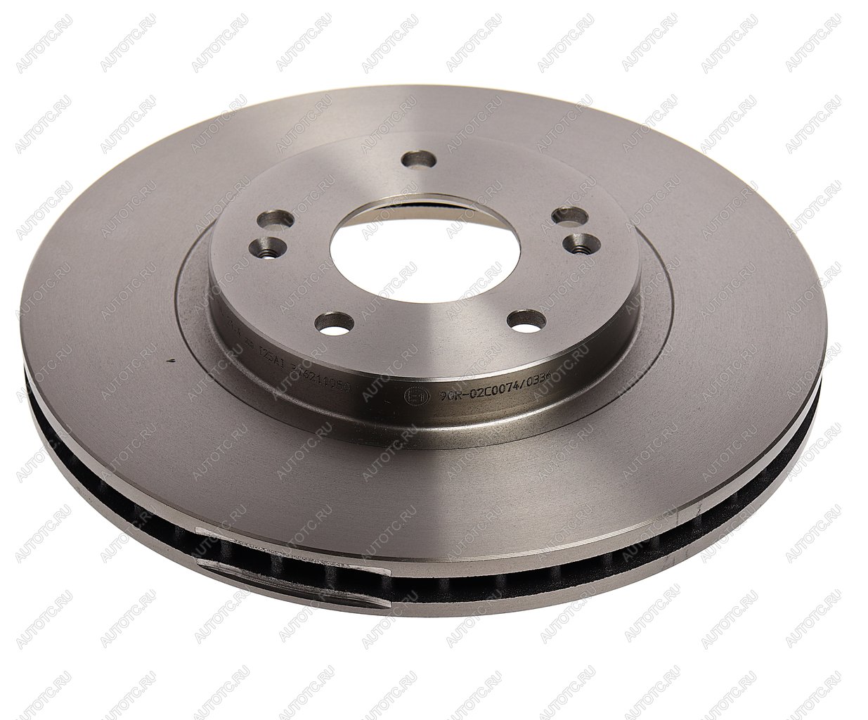 4 699 р. Диск тормозной HYUNDAI Santa Fe (00-) (4WD) (R16) передний (1шт.) BOSCH BOSCH 0986479434  с доставкой в г. Воронеж