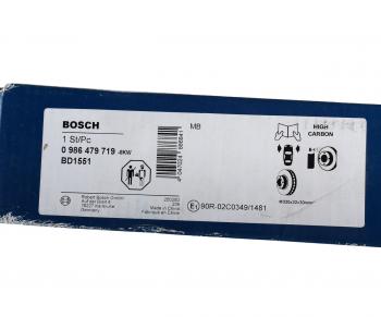 11 949 р. Диск тормозной MERCEDES E (W210) передний вентилируемый (1шт.) BOSCH BOSCH 0986479719 BOSCH 0986479719  с доставкой в г. Воронеж. Увеличить фотографию 4