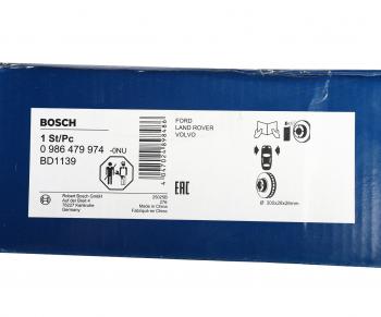 5 799 р. Диск тормозной FORD Mondeo (07-) передний (1шт.) BOSCH BOSCH 0986479974 BOSCH 0986479974  с доставкой в г. Воронеж. Увеличить фотографию 6