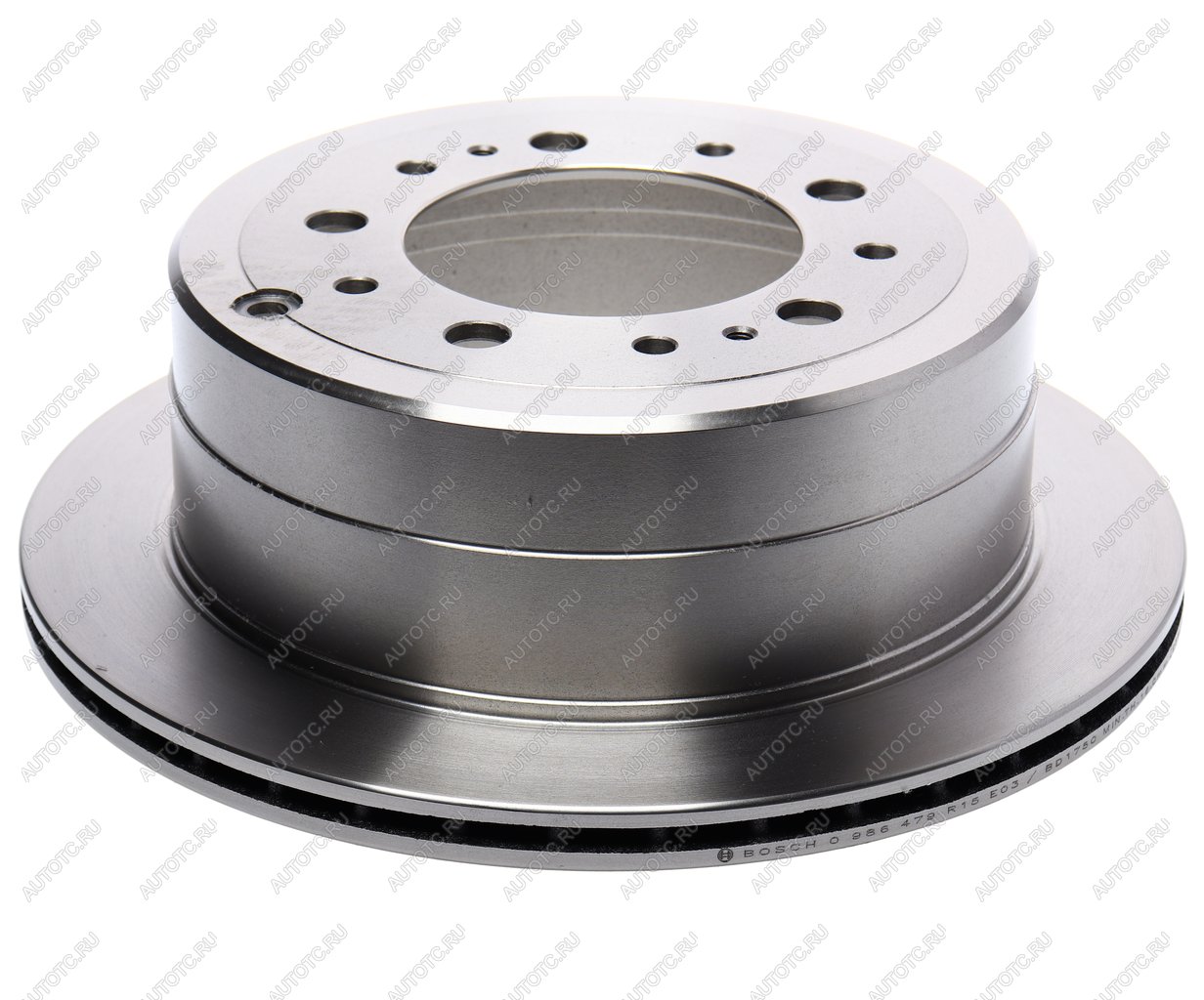 5 249 р. Диск тормозной TOYOTA Land Cruiser (J100) задний (1шт.) BOSCH BOSCH 0986479r15  с доставкой в г. Воронеж