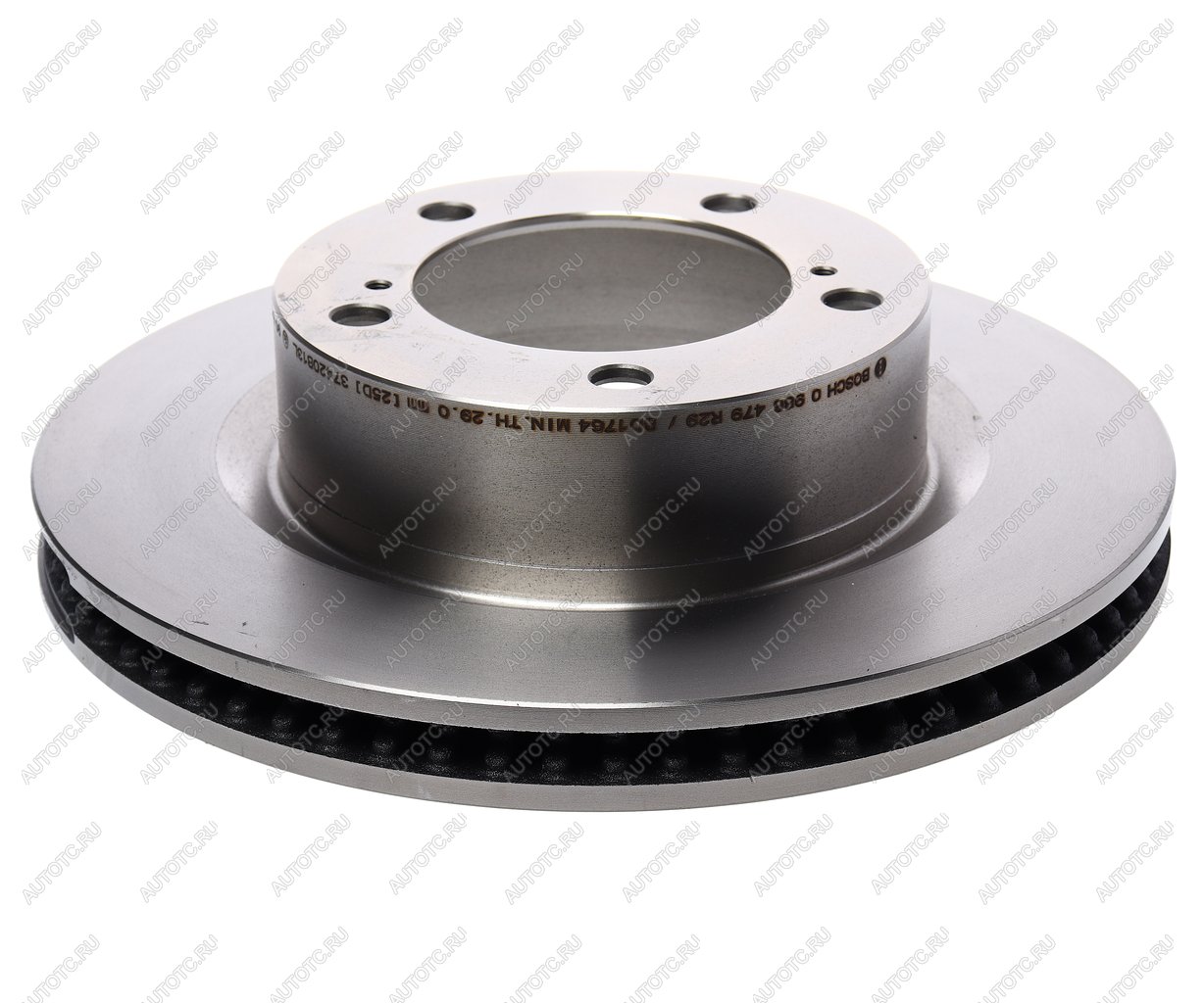 7 449 р. Диск тормозной TOYOTA Land Cruiser (J200) (08-15) LEXUS LX570 передний (1шт.) BOSCH BOSCH 0986479r29  с доставкой в г. Воронеж