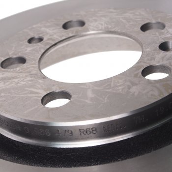 3 499 р. Диск тормозной VW Bora (99-05) AUDI A3 (96-03) передний (1шт.) BOSCH BOSCH 0986479r68  с доставкой в г. Воронеж. Увеличить фотографию 3