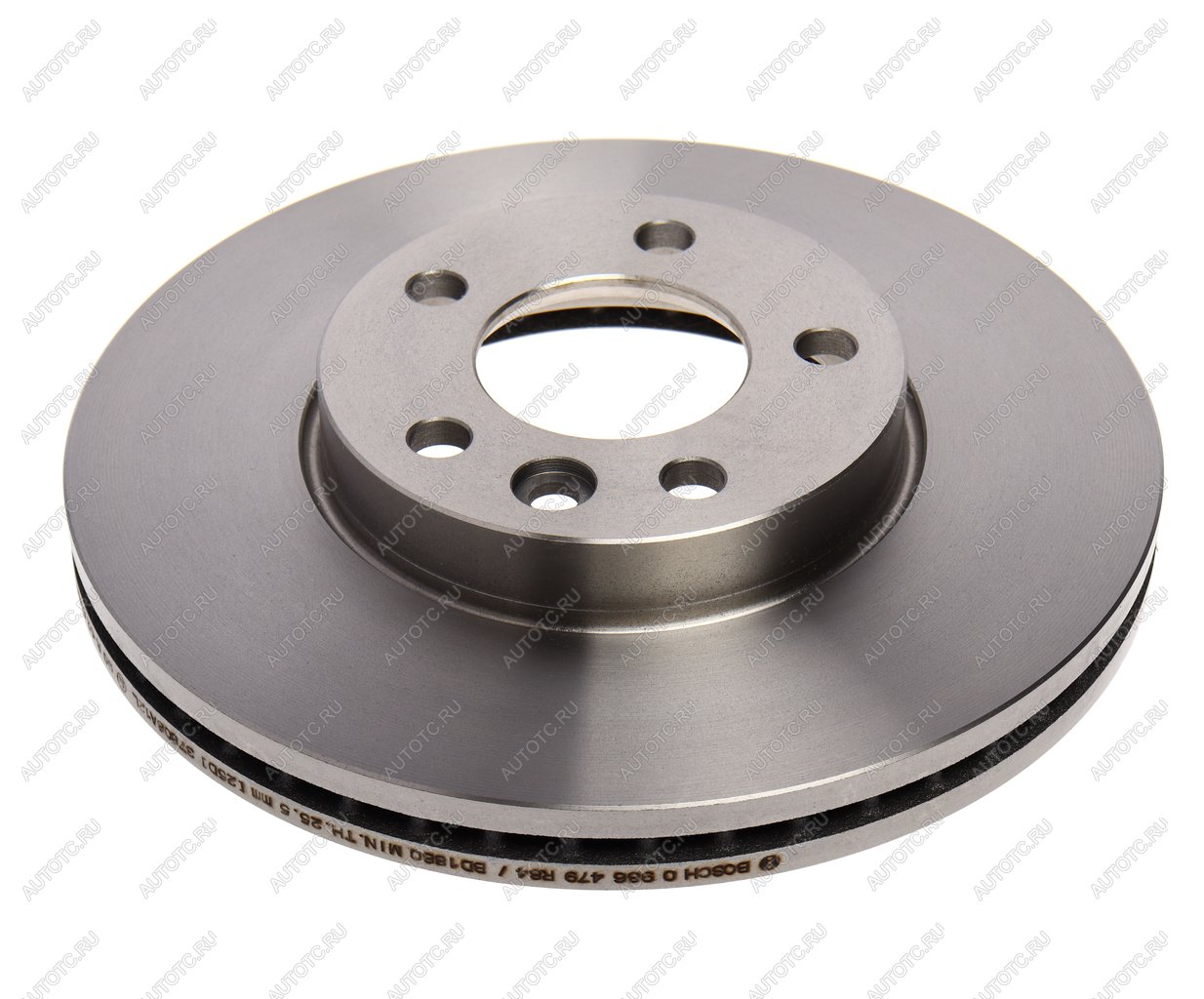 5 649 р. Диск тормозной VW T4 (03-) передний (1шт.) BOSCH BOSCH 0986479r84  с доставкой в г. Воронеж