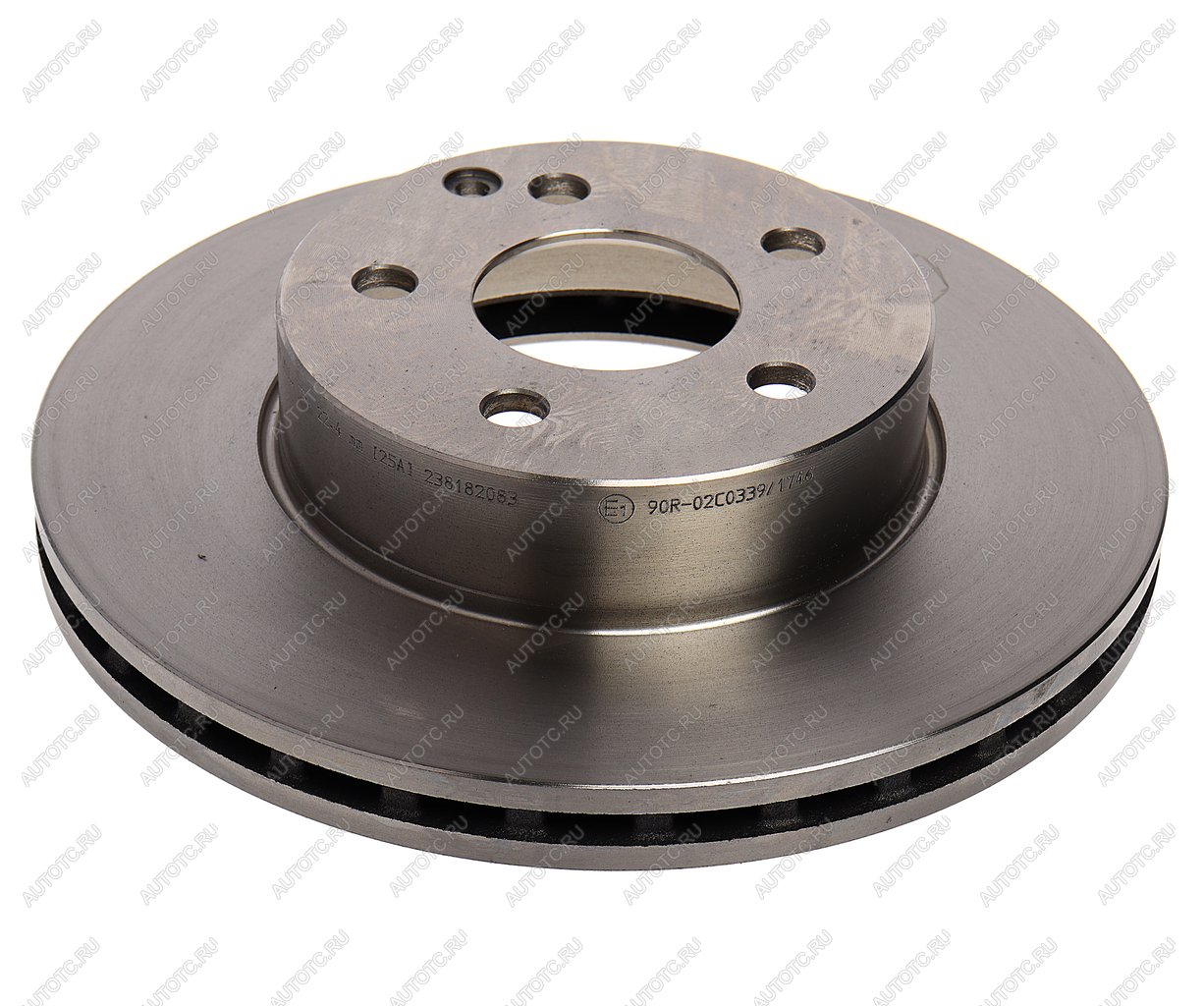 4 599 р. Диск тормозной MERCEDES C (W204) передний (1шт.) BOSCH BOSCH 0986479s83  с доставкой в г. Воронеж