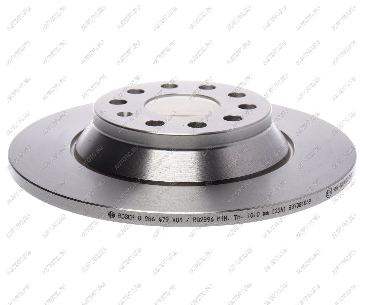 4 949 р. Диск тормозной VW Golf (17-),Passat (15-) AUDI A3 (17-) SKODA Superb (15-) задний (1шт.) BOSCH BOSCH 0986479v01  с доставкой в г. Воронеж