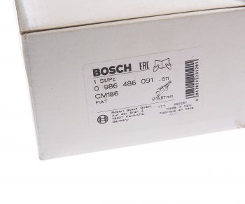 5 199 р. Цилиндр сцепления главный FIAT Doblo (01-) BOSCH BOSCH 0986486091  с доставкой в г. Воронеж. Увеличить фотографию 3