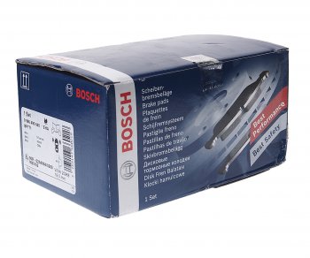 3 099 р. Колодки тормозные передние (4шт.) BOSCH BMW 3 серия E46 седан дорестайлинг (1998-2001)  с доставкой в г. Воронеж. Увеличить фотографию 2