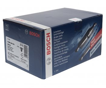 2 889 р. Колодки тормозные передние (4шт.) BOSCH Opel Movano A (1999-2010)  с доставкой в г. Воронеж. Увеличить фотографию 2