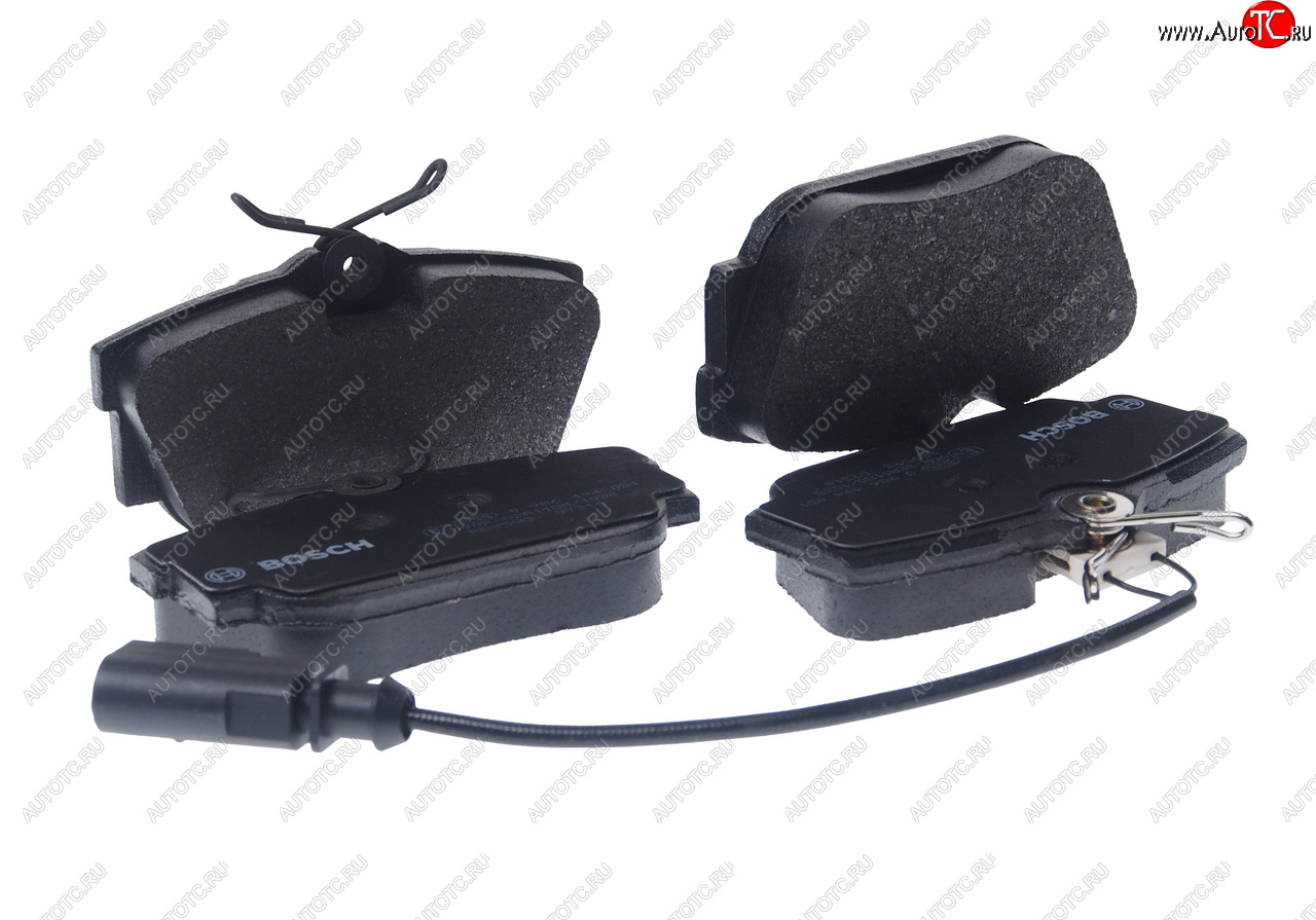 2 969 р. Колодки тормозные задние R16 (4шт.) BOSCH Volkswagen Sharan 7M8 дорестайлинг (1995-2000)  с доставкой в г. Воронеж