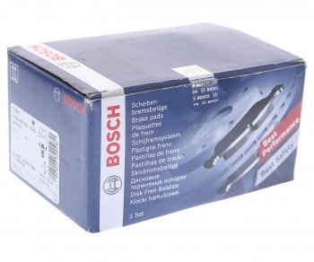 4 399 р. Колодки тормозные передние (4шт.) BOSCH Volvo XC90 C дорестайлинг (2002-2006)  с доставкой в г. Воронеж. Увеличить фотографию 3