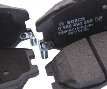 4 099 р. Колодки тормозные передние (4шт.) BOSCH Chevrolet Captiva  дорестайлинг (2006-2011)  с доставкой в г. Воронеж. Увеличить фотографию 2