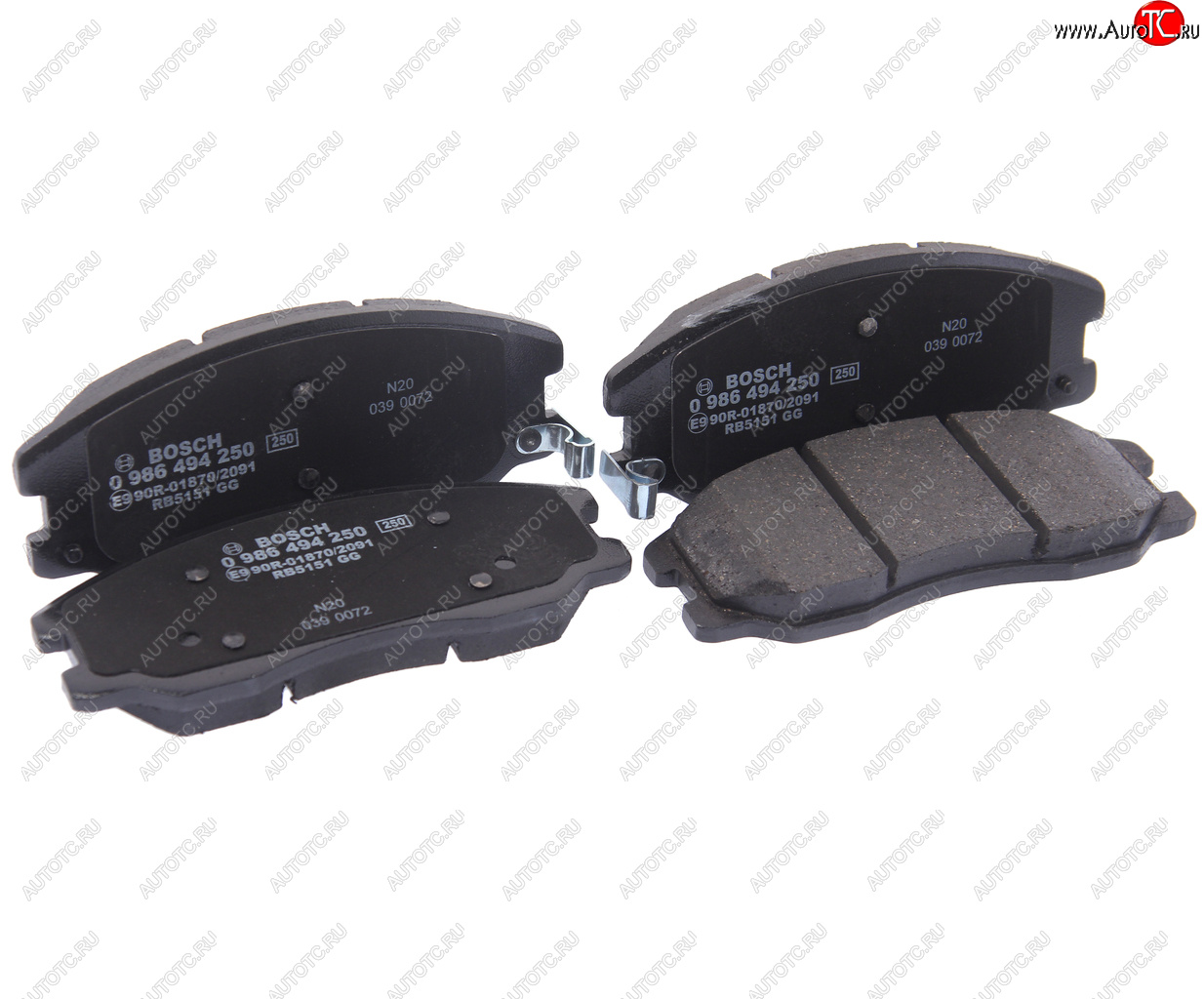 4 099 р. Колодки тормозные передние (4шт.) BOSCH Chevrolet Captiva  дорестайлинг (2006-2011)  с доставкой в г. Воронеж