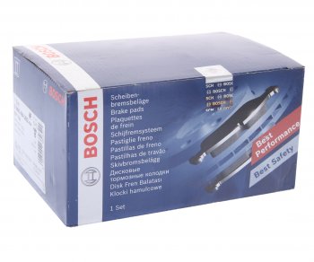 3 299 р. Колодки тормозные передние (4шт.) BOSCH BMW 7 серия E38 дорестайлинг, седан (1994-1998)  с доставкой в г. Воронеж. Увеличить фотографию 3