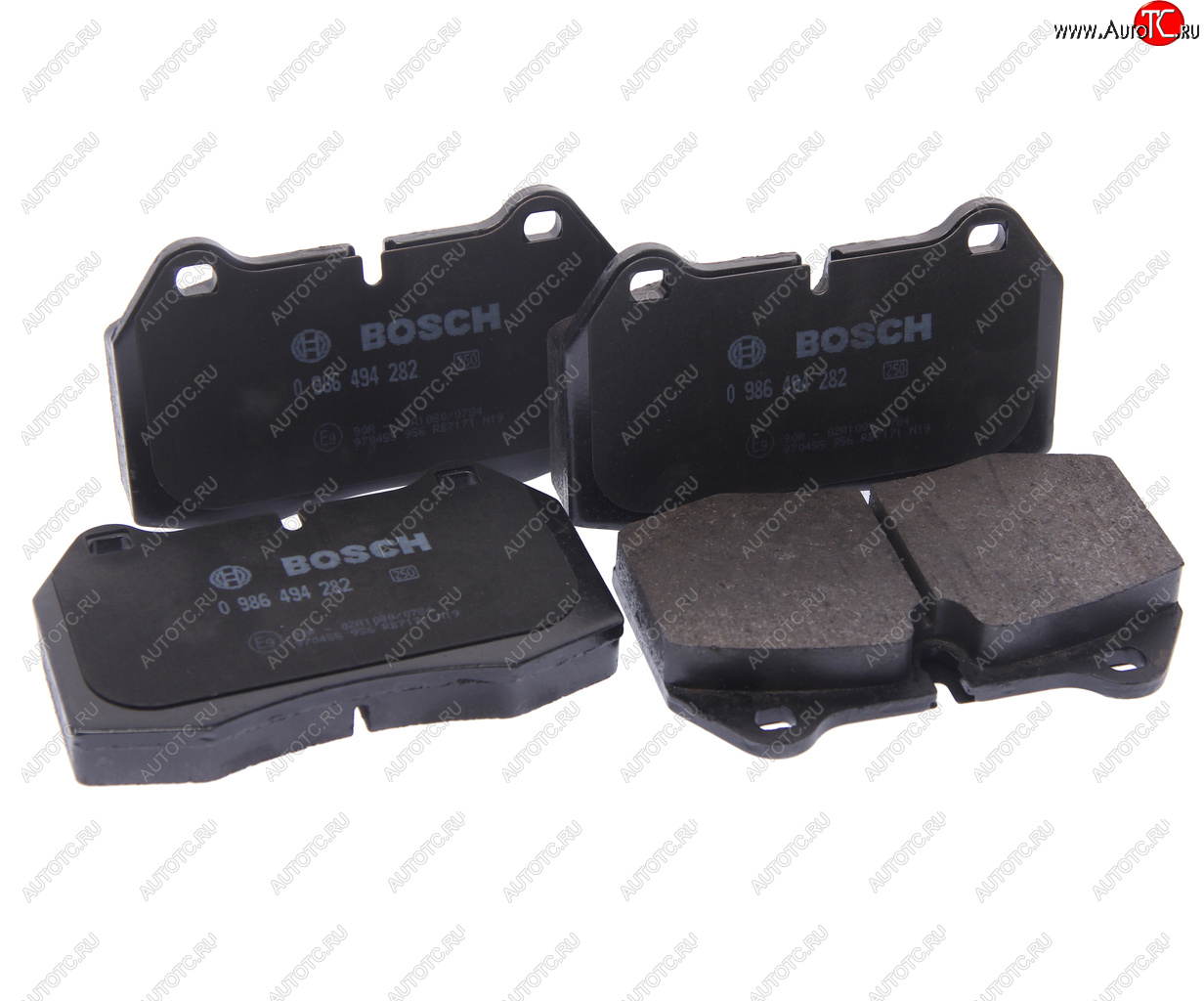 3 299 р. Колодки тормозные передние (4шт.) BOSCH BMW 7 серия E38 дорестайлинг, седан (1994-1998)  с доставкой в г. Воронеж