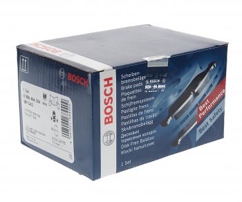 3 099 р. Колодки тормозные задние (4шт.) BOSCH Peugeot 308 T7 универсал дорестайлинг (2007-2011)  с доставкой в г. Воронеж. Увеличить фотографию 2