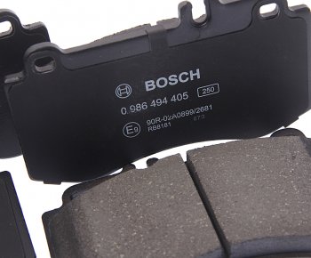 5 399 р. Колодки тормозные передние (4шт.) BOSCH Mercedes-Benz E-Class W212 дорестайлинг седан (2009-2012)  с доставкой в г. Воронеж. Увеличить фотографию 2