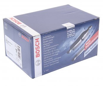 5 399 р. Колодки тормозные передние (4шт.) BOSCH Mercedes-Benz E-Class W212 дорестайлинг седан (2009-2012)  с доставкой в г. Воронеж. Увеличить фотографию 3