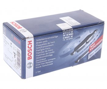 2 799 р. Колодки тормозные передние (4шт.) BOSCH KIA Carens UN (2006-2013)  с доставкой в г. Воронеж. Увеличить фотографию 3