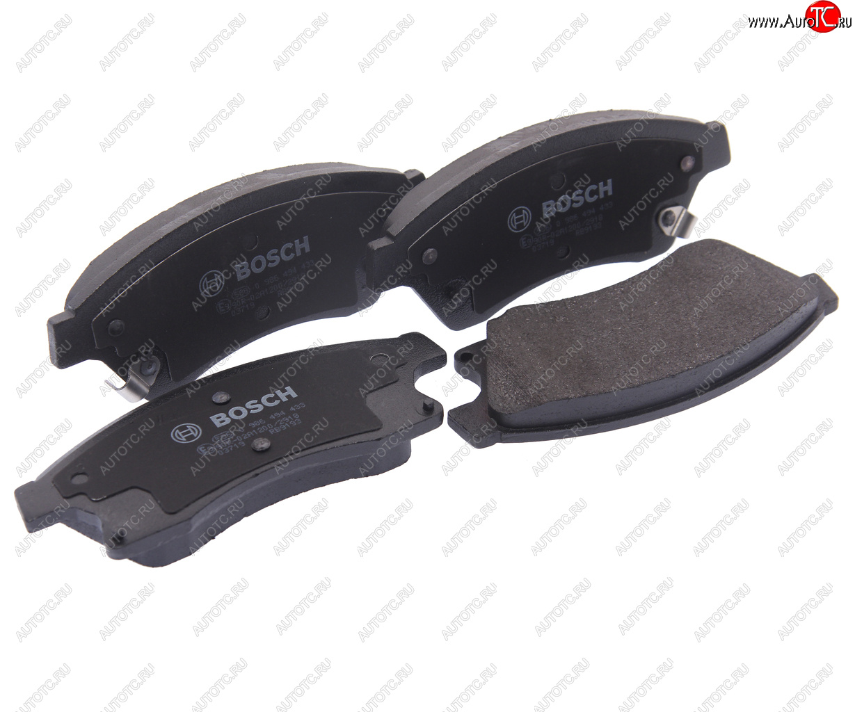 3 799 р. Колодки тормозные передние R15 (4шт.) BOSCH  Chevrolet Cruze ( J300,  J305) (2009-2012), Opel Astra  J (2009-2017)  с доставкой в г. Воронеж