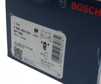 4 749 р. Колодки тормозные (4шт.) BOSCH BMW 1 серия F21 хэтчбэк 3 дв. 2-ой рестайлинг (2017-2020)  с доставкой в г. Воронеж. Увеличить фотографию 3