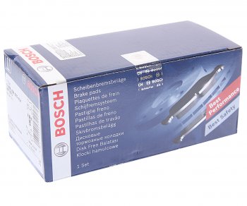 3 999 р. Колодки тормозные передние (4шт.) BOSCH Mazda CX-5 KE дорестайлинг (2011-2014)  с доставкой в г. Воронеж. Увеличить фотографию 3