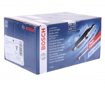 3 199 р. Колодки тормозные передние (4шт.) BOSCH Toyota Corolla E180 дорестайлинг (2013-2016)  с доставкой в г. Воронеж. Увеличить фотографию 3