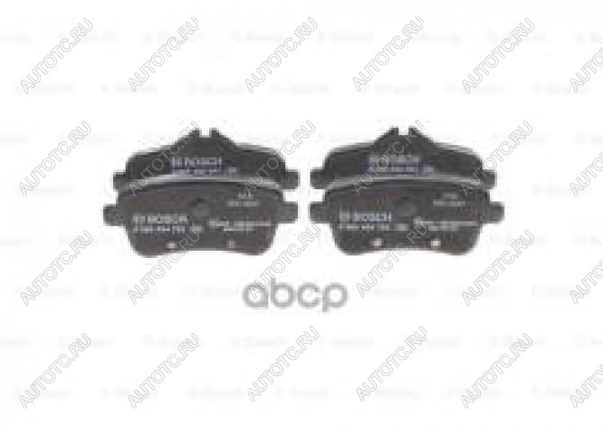 3 279 р. Колодки тормозные задние (4шт.) BOSCH Mercedes-Benz A class W176 дорестайлинг, хэтчбэк 5 дв. (2012-2015)  с доставкой в г. Воронеж
