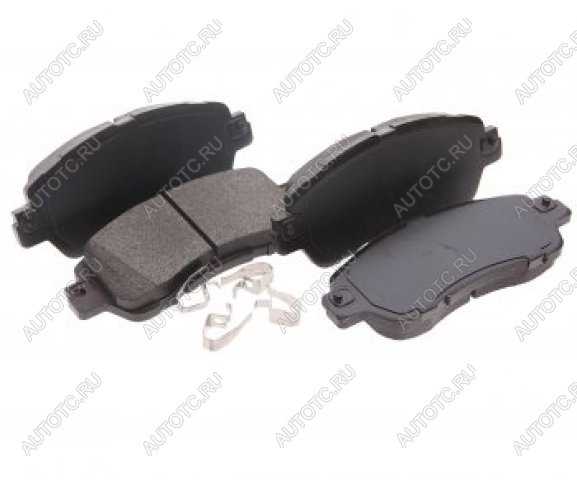 2 189 р. Колодки тормозные передние (4шт.) BOSCH Mazda Demio 4 DJ (2014-2019)  с доставкой в г. Воронеж