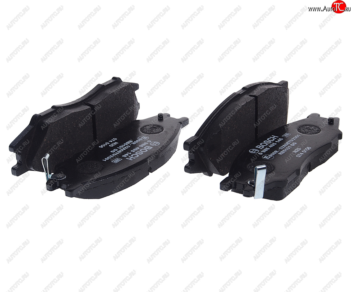 2 499 р. Колодки тормозные передние (4шт.) BOSCH Nissan Almera Classic седан B10 (2006-2013)  с доставкой в г. Воронеж