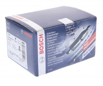 1 669 р. Колодки тормозные задние (4шт.) BOSCH Peugeot 807 (2002-2014)  с доставкой в г. Воронеж. Увеличить фотографию 3