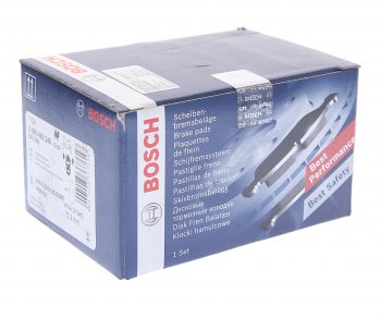 1 559 р. Колодки тормозные передние (4шт.) BOSCH Volkswagen Golf 5 хэтчбэк (2003-2009)  с доставкой в г. Воронеж. Увеличить фотографию 3