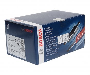 2 799 р. Колодки тормозные передние (4шт.) BOSCH Volkswagen Passat B6 седан (2005-2011)  с доставкой в г. Воронеж. Увеличить фотографию 3