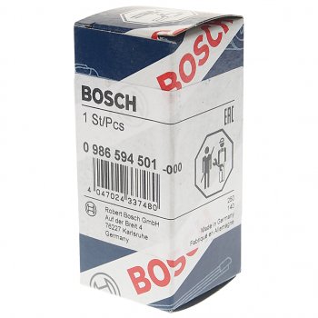 2 989 р. Датчик АБС VW Polo AUDI A1,A3 SKODA Fabia,Octavia (00-) колеса переднего правого BOSCH BOSCH 0986594501  с доставкой в г. Воронеж. Увеличить фотографию 3