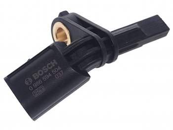 2 599 р. Датчик АБС VW Golf (03-08),Passat (05-10) колеса переднего BOSCH BOSCH 0986594504  с доставкой в г. Воронеж. Увеличить фотографию 2