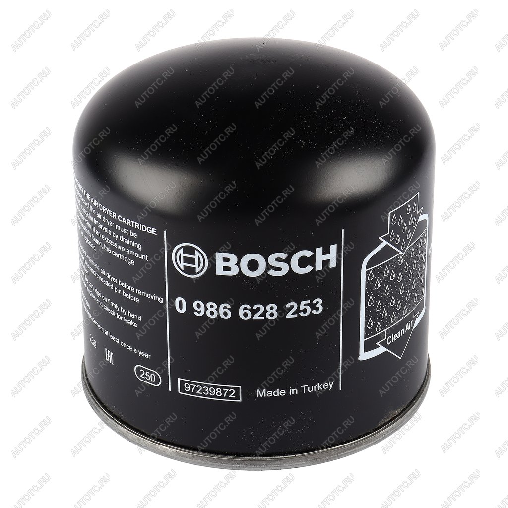 2 899 р. Фильтр-патрон DAF CF75,85,95 (M41х1.5мм h=134мм) осушителя воздуха BOSCH BOSCH 0986628253  с доставкой в г. Воронеж